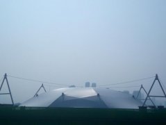 福建莆田市万科城青少年宫穹顶PTFE工程